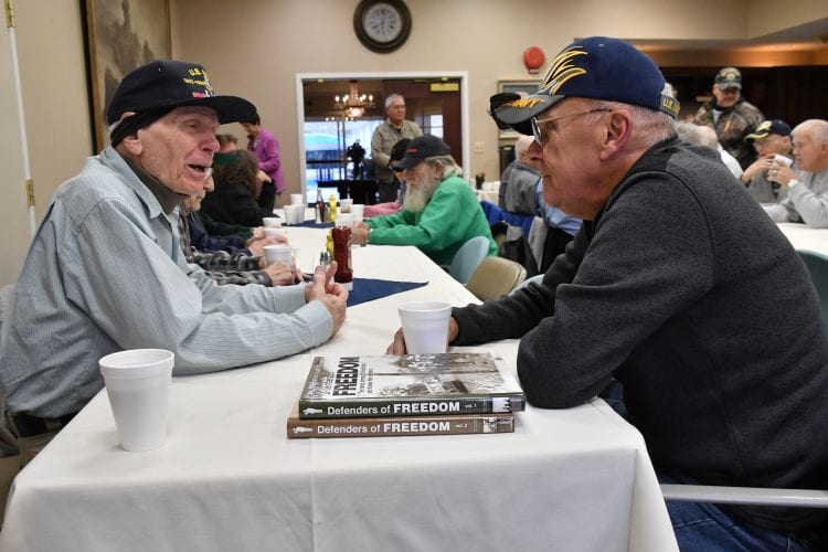 ‘Common bonds,’ Veterans connect over fellowship and food